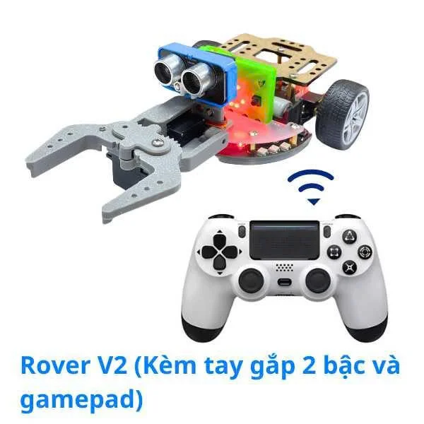 Kit Robot giáo dục STEM Rover V2 kèm phụ kiện